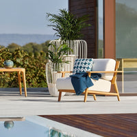 Paralel Outdoor Lounge Armchair