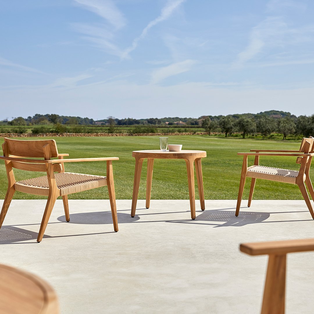 Paralel Outdoor Club Armchair