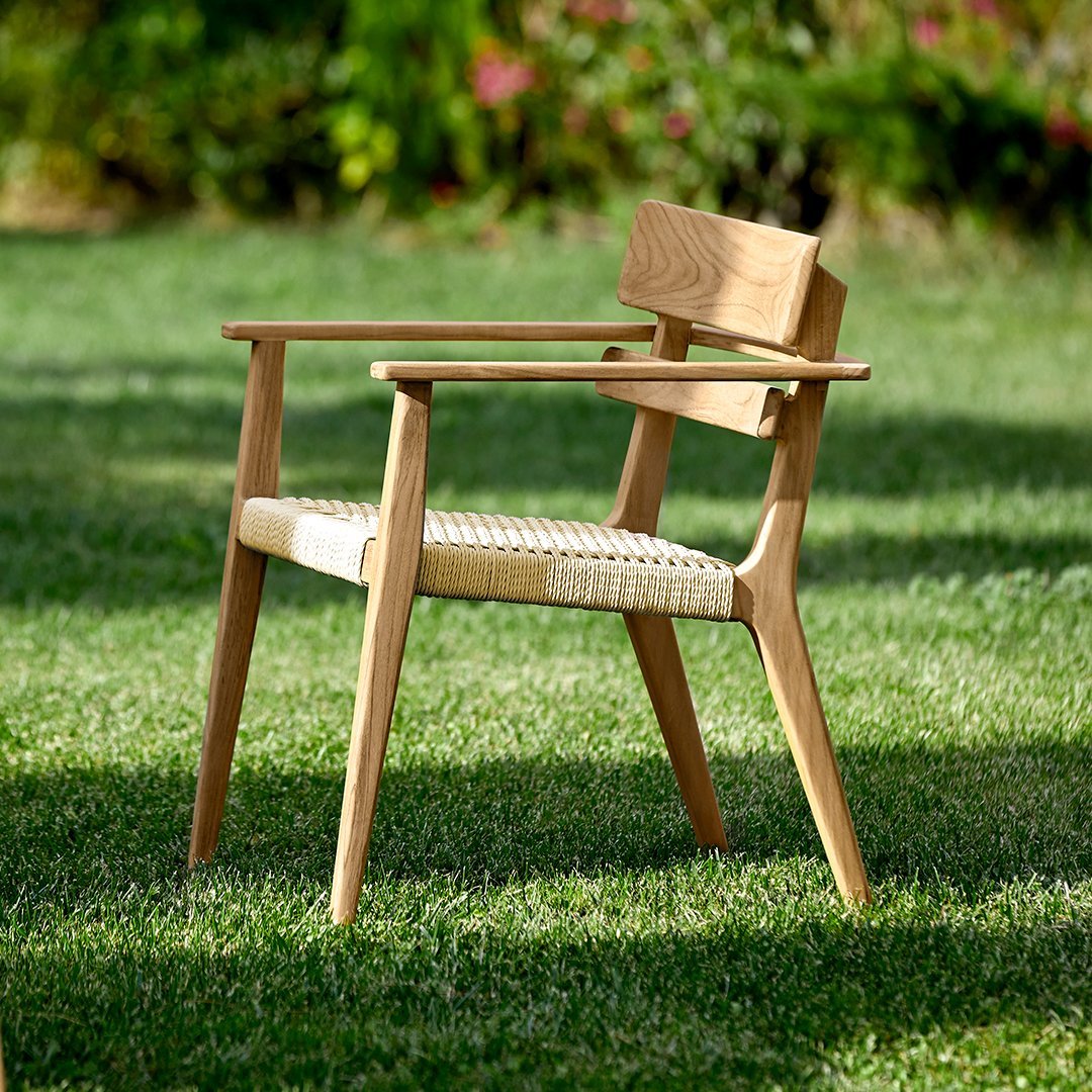 Paralel Outdoor Club Armchair