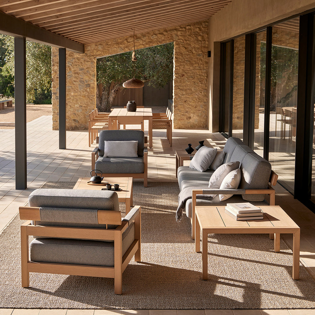 Kubik Outdoor Sofa - 3 Seater