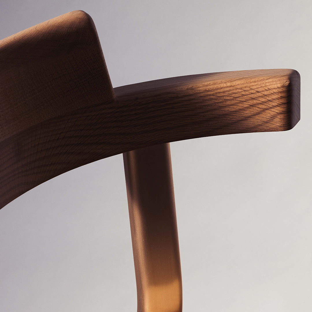 Pagoda Side Chair - Cane - Aluminium Leg