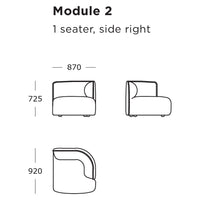 Panorama Modular Sofa (Modules 1-8)