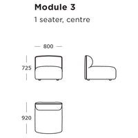 Panorama Modular Sofa (Modules 1-8)