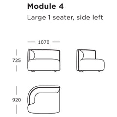 Panorama Modular Sofa (Modules 1-8)