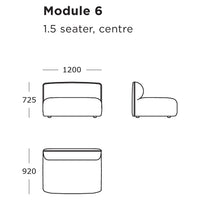 Panorama Modular Sofa (Modules 1-8)