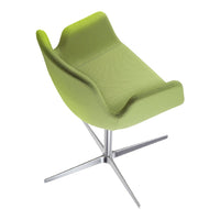 Pass Office Chair, Cross Base - Upholstered