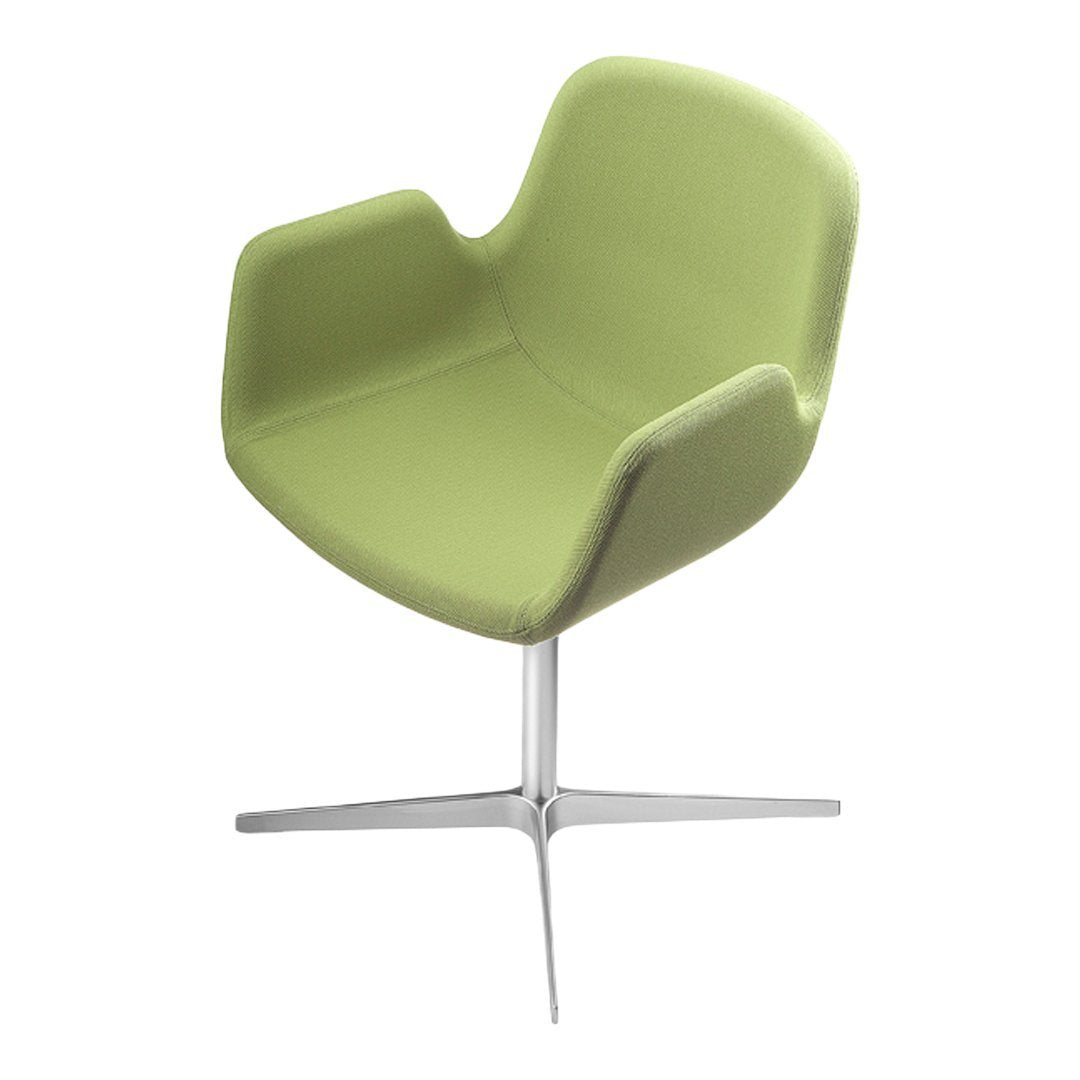 Pass Office Chair, Cross Base - Upholstered