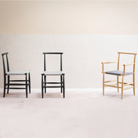 Pelleossa Chair - Seat Upholstered