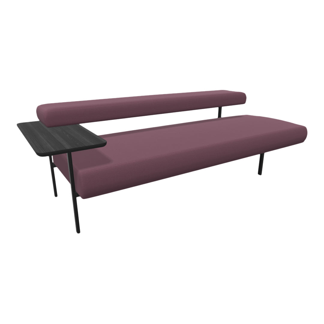 Plateau 3-Seater w/ Right Table