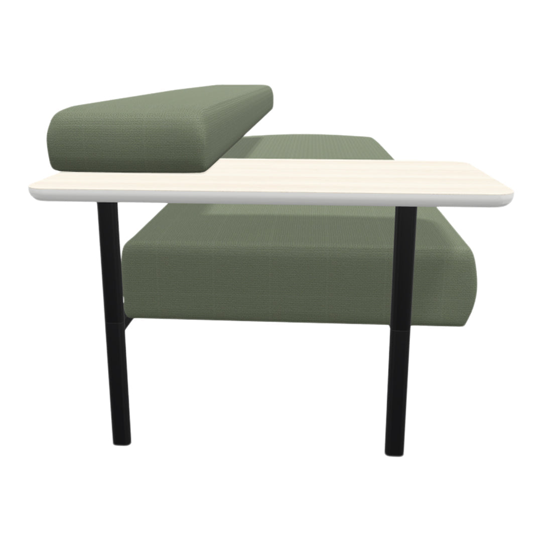 Plateau 3-Seater w/ Right Table