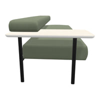 Plateau 3-Seater w/ Right Table