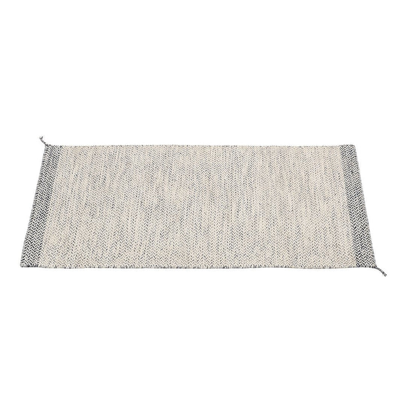Neutral beige rug with subtle gray border, featuring a textured pattern for added dimension. Perfect for modern decor.