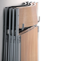 Pocket Wood Folding Chair