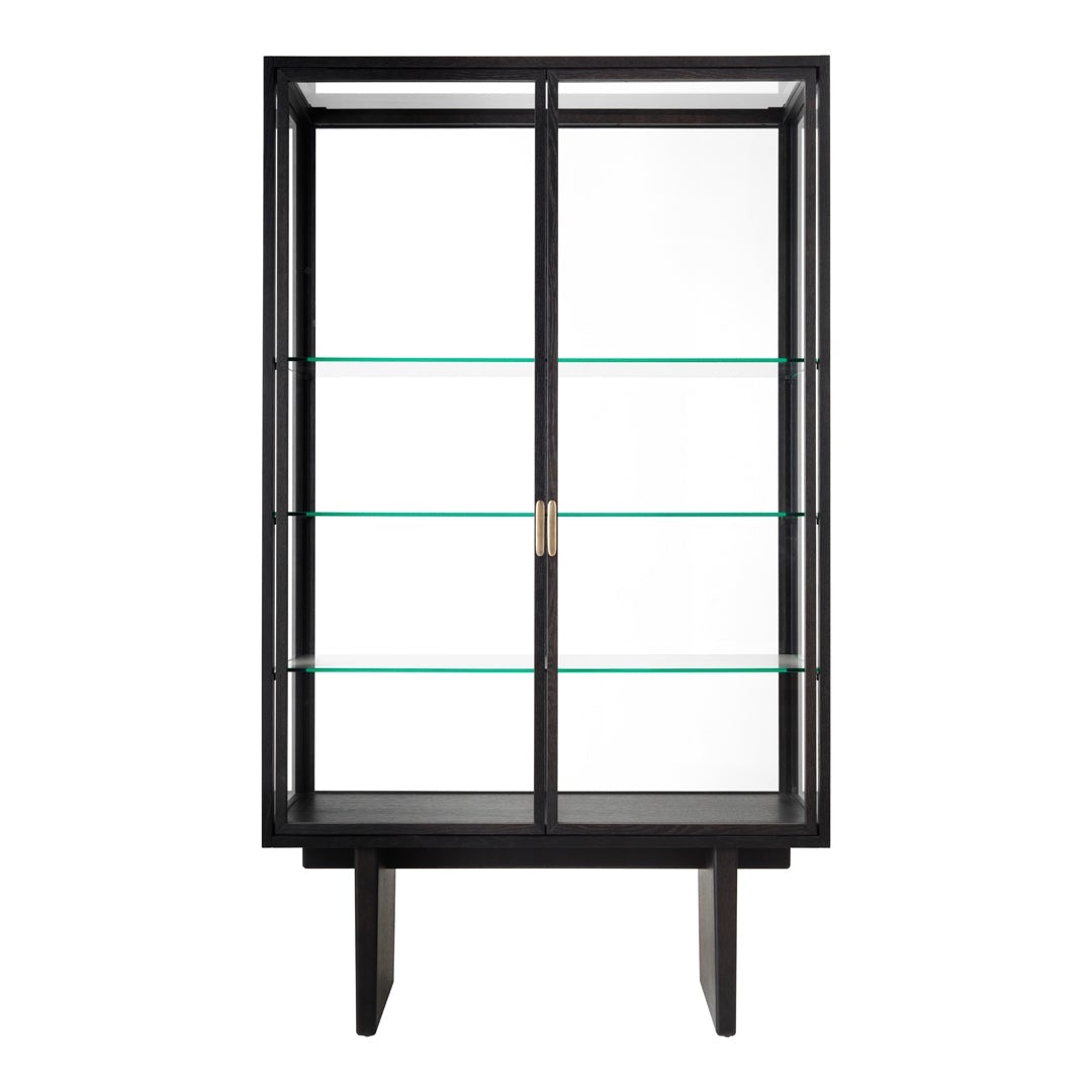 Japanese style display cabinet with birds - Bookcases, desks, Vitrines