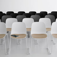 Seela Side Chair - Sled Base, Unupholstered