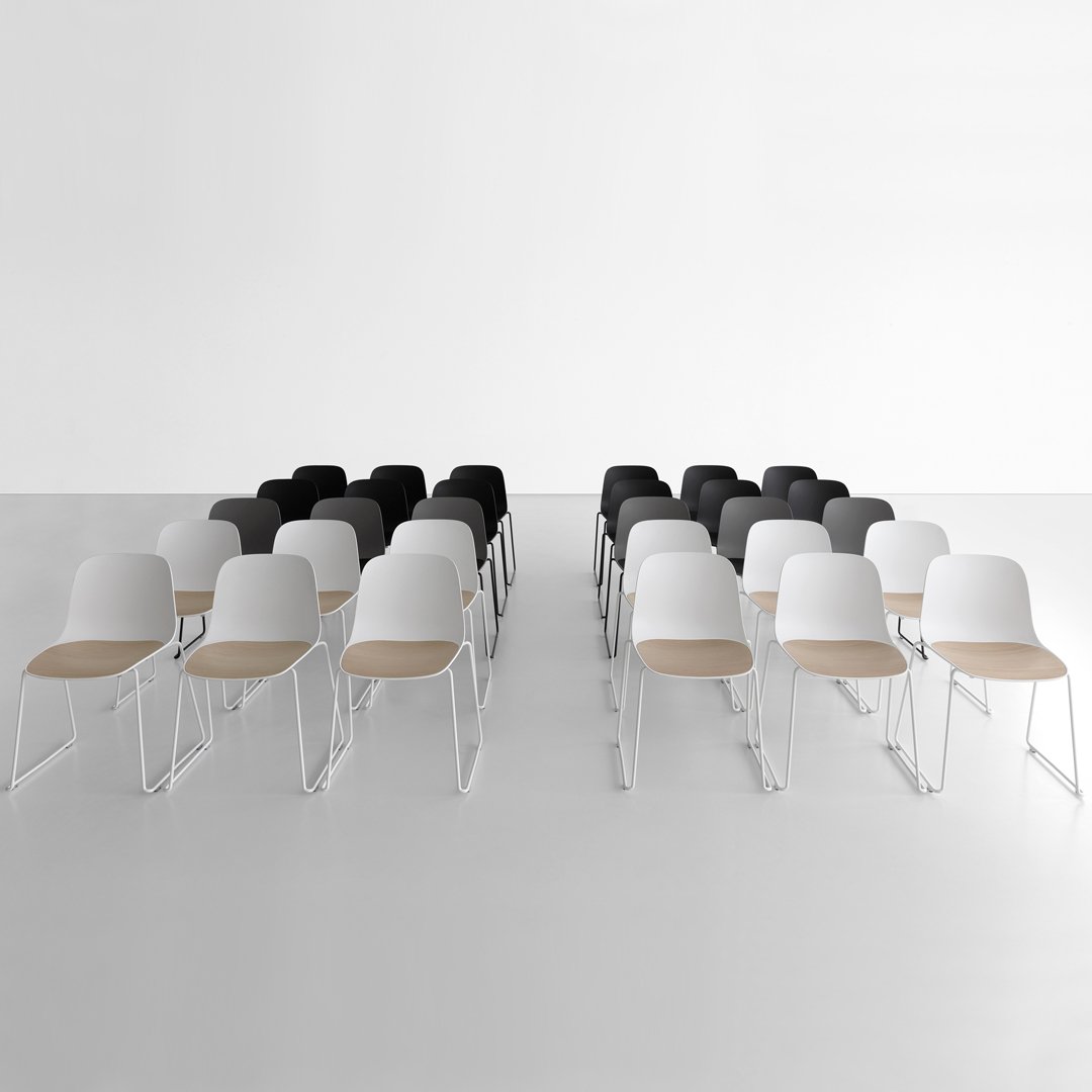 Seela Side Chair - Sled Base, Unupholstered