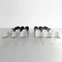 Seela Side Chair - Sled Base, Unupholstered