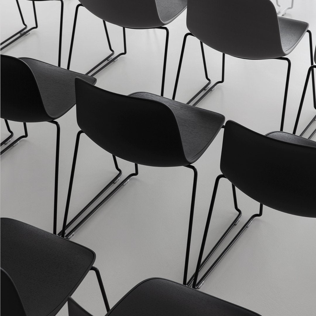 Seela Side Chair - Sled Base, Unupholstered