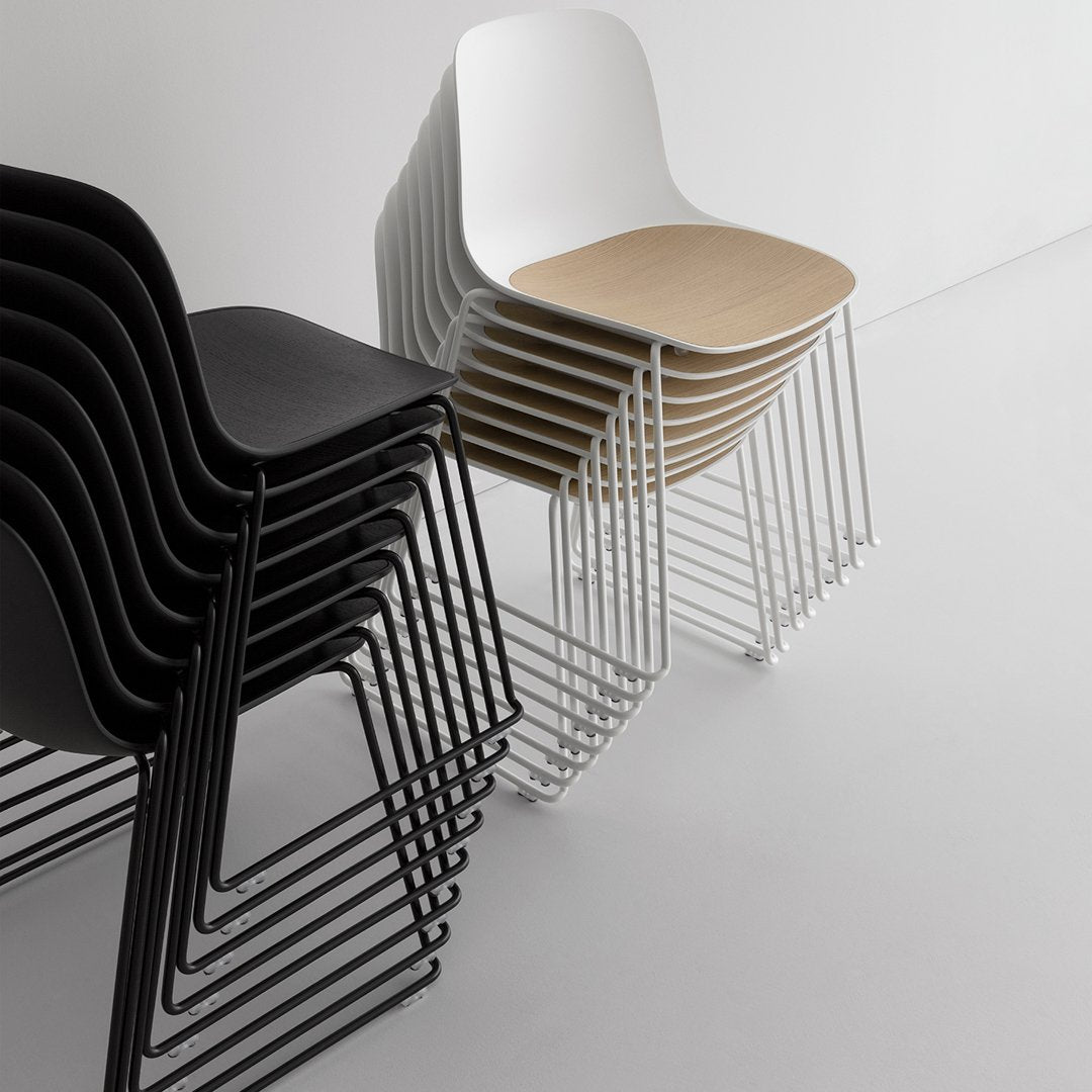 Seela Side Chair - Sled Base, Unupholstered