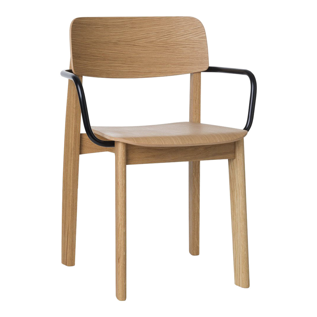 Stone Chair w/ Armrest