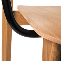 Stone Chair w/ Armrest