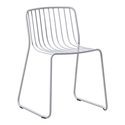 Randa Nude Outdoor Dining Chair - Stackable – Design Public