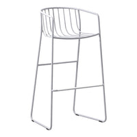 Randa Nude Outdoor Bar Stool w/ Arms