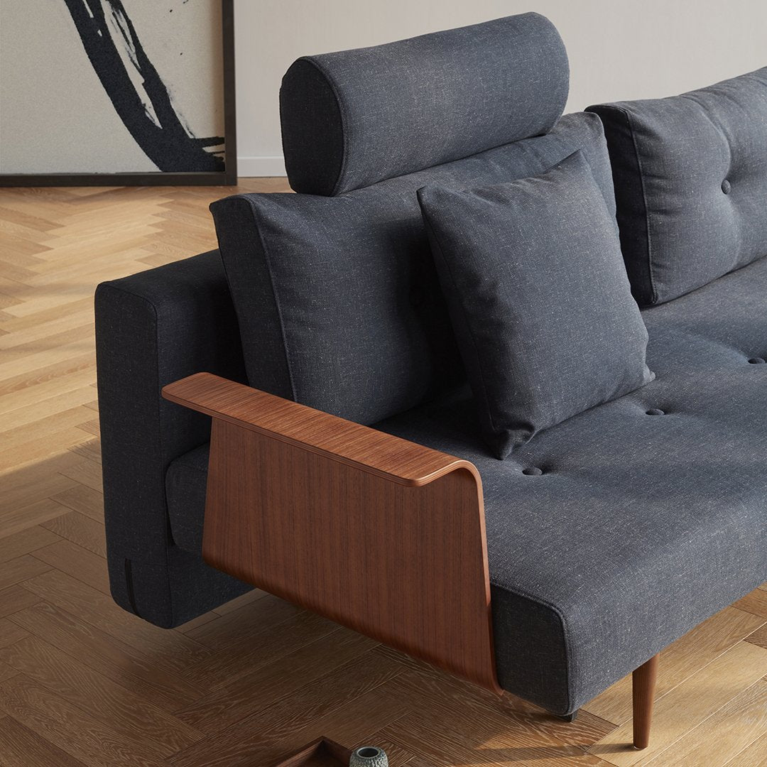 Recast Plus Sofa - w/ Wood Arms