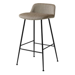 Rely HW83 Low Back Counter Stool - Fully Upholstered