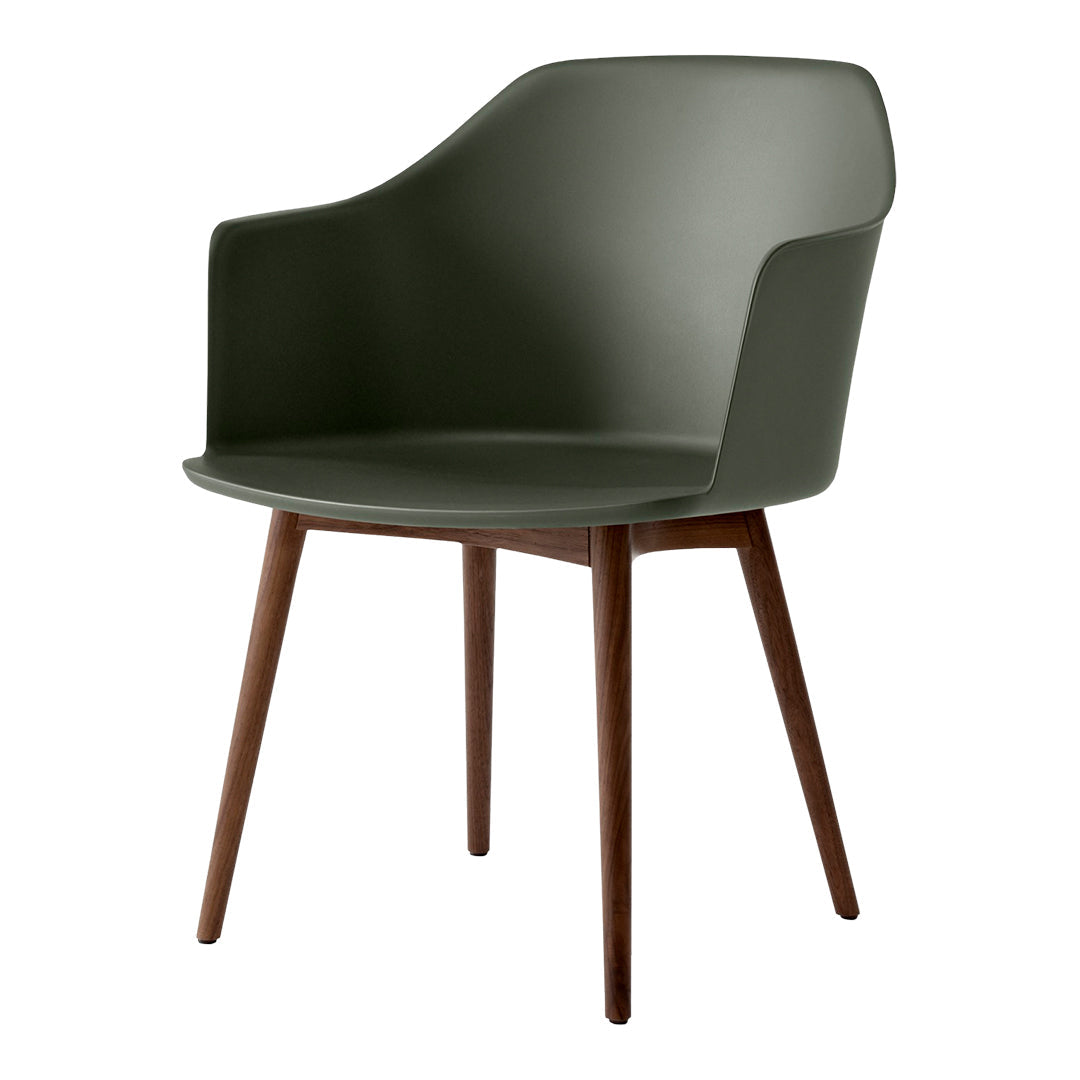 Rely HW76 Armchair - Wood Base