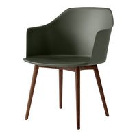 Rely HW76 Armchair - Wood Base