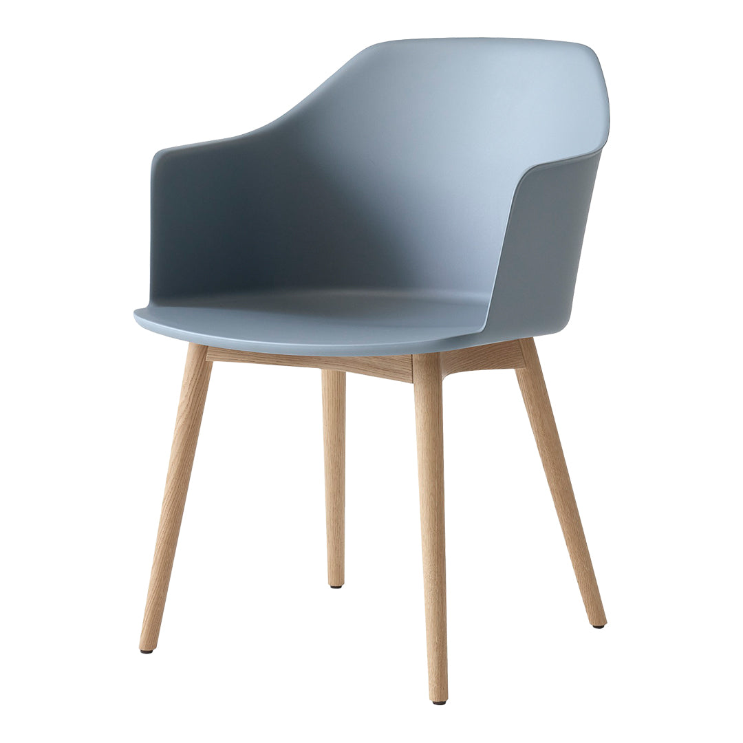 Rely HW76 Armchair - Wood Base