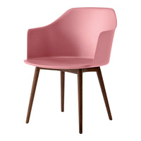 Rely HW76 Armchair - Wood Base