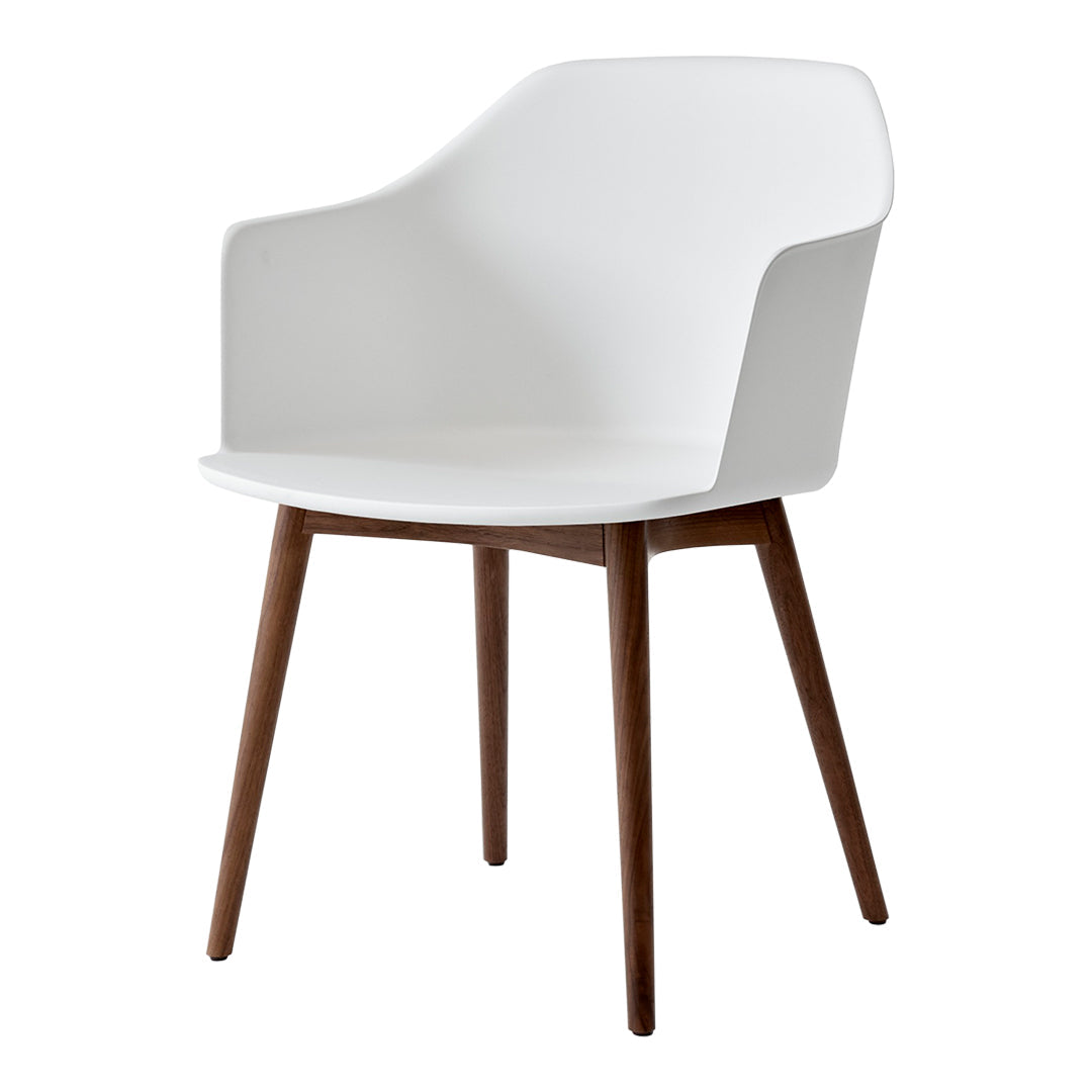 Rely HW76 Armchair - Wood Base