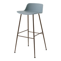 Rely HW86 Low Back Bar Stool - Tube Base