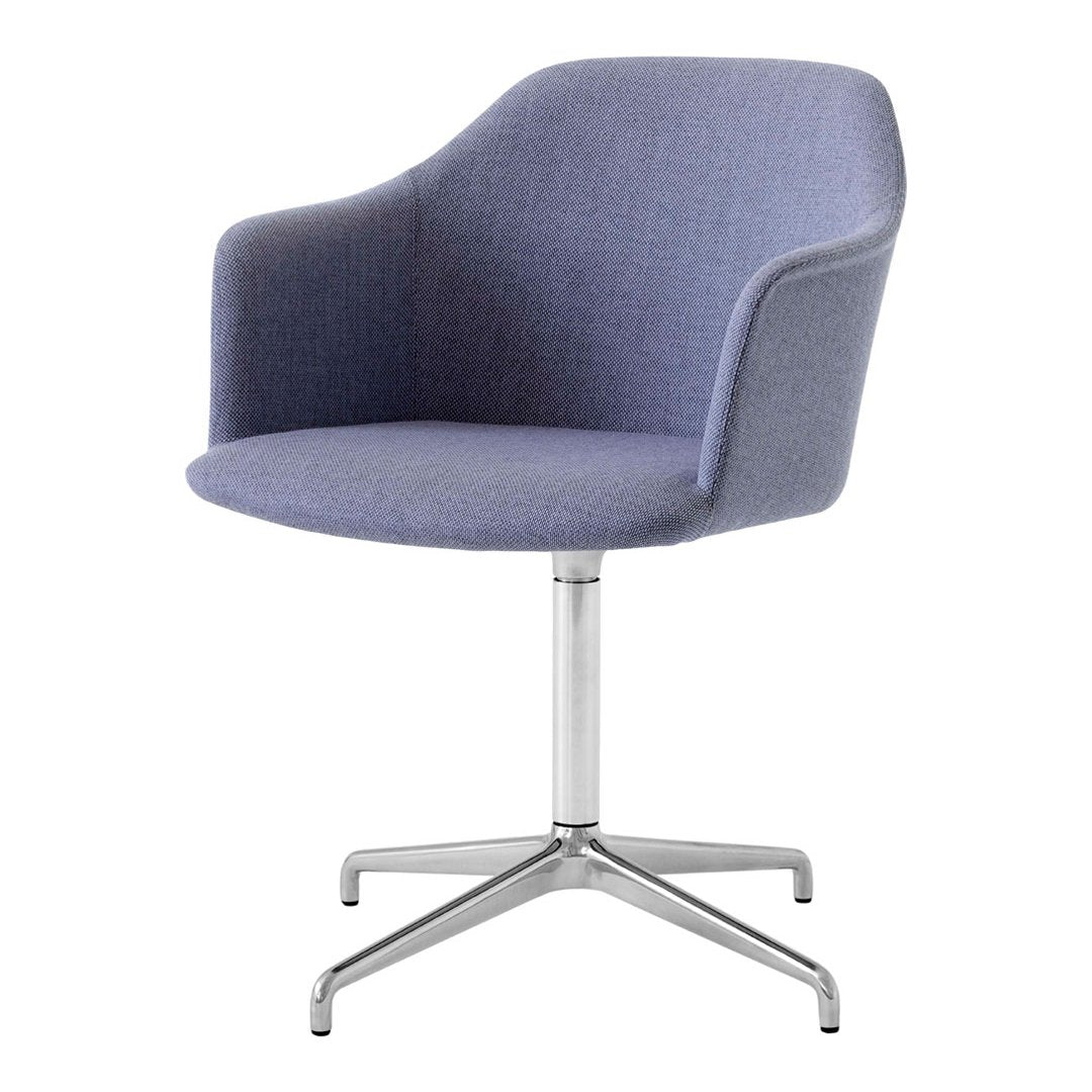 Rely HW45 Armchair - 4-Star Swivel Base w/ Return