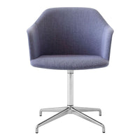 Rely HW45 Armchair - 4-Star Swivel Base w/ Return