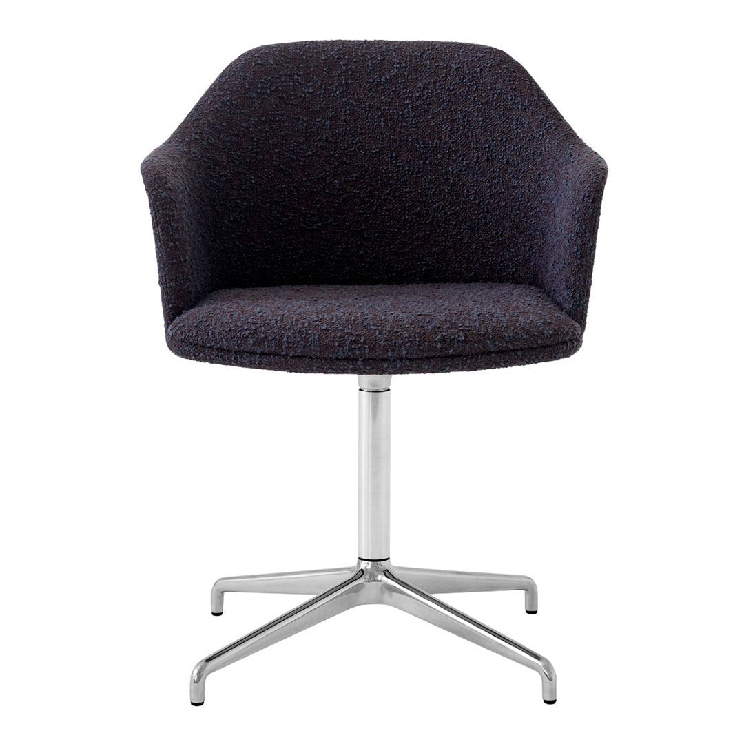 Rely HW46 Armchair - 4-Star Swivel Base w/ Return