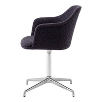 Rely HW46 Armchair - 4-Star Swivel Base w/ Return
