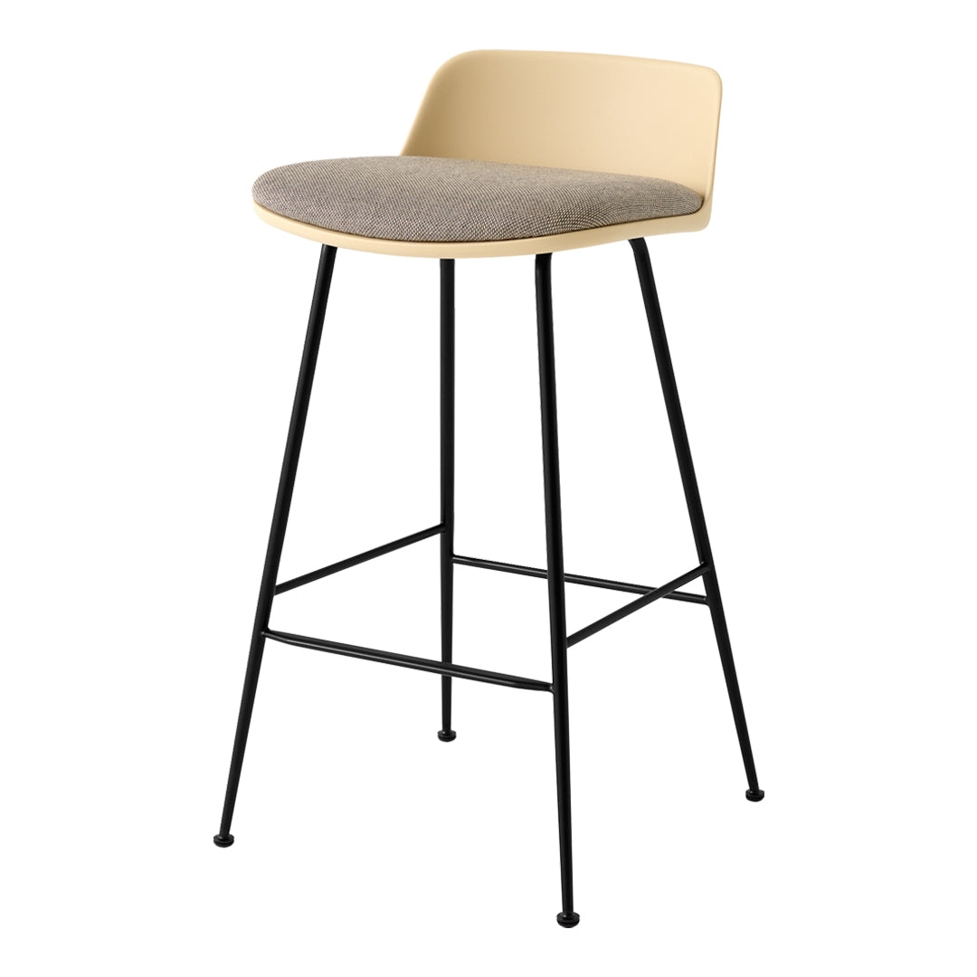 Rely HW82 Low Back Counter Stool - Seat Upholstered