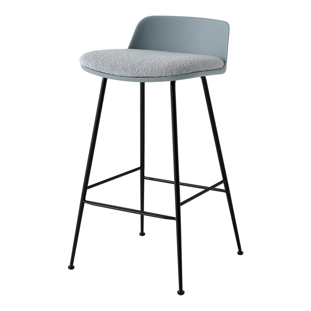 Rely HW82 Low Back Counter Stool - Seat Upholstered