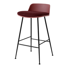 Rely HW82 Low Back Counter Stool - Seat Upholstered