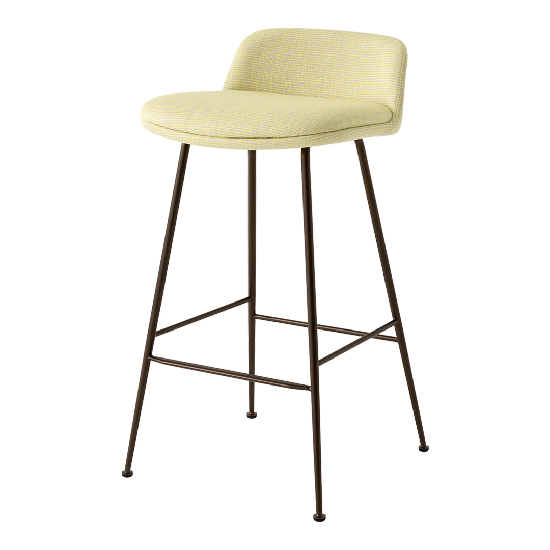 Rely HW84 Low Back Counter Stool - Fully Upholstered