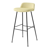 Rely HW89 Low Back Bar Stool - Fully Upholstered