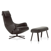Repos Lounge Chair and Panchina Ottoman