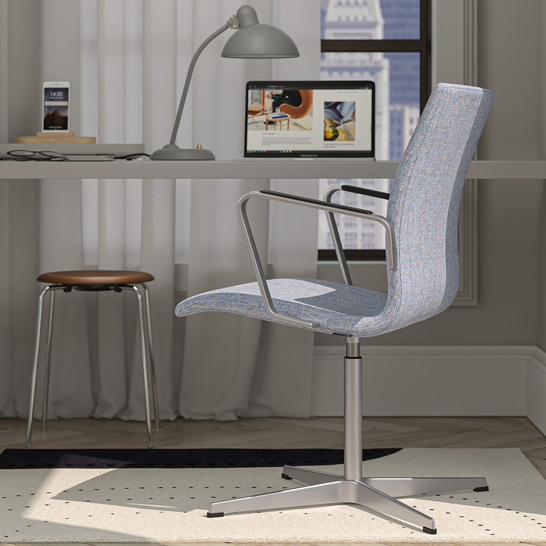 Oxford Low Back Office Armchair - 4 Star Base