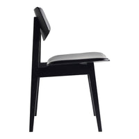 1960 Wood Side Chair - Seat & Back Upholstered