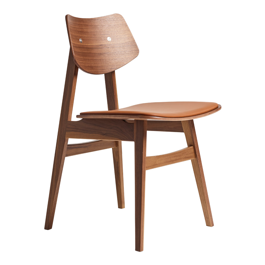 1960 Wood Side Chair - Seat Upholstered