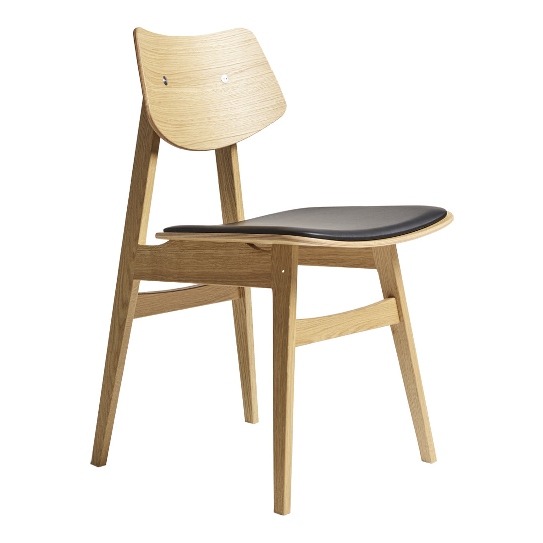 1960 Wood Side Chair - Seat Upholstered