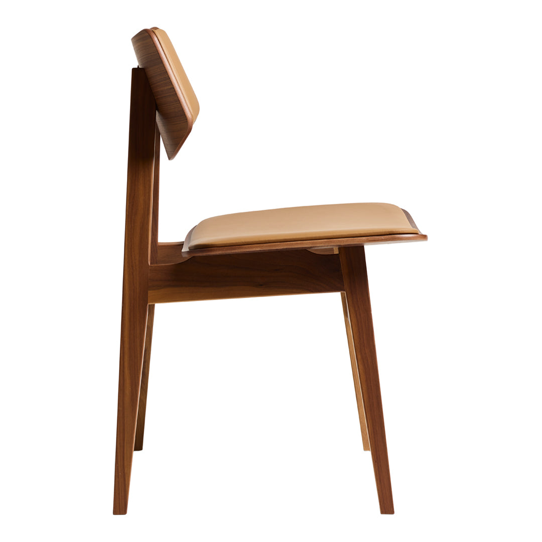 1960 Wood Side Chair - Seat & Back Upholstered